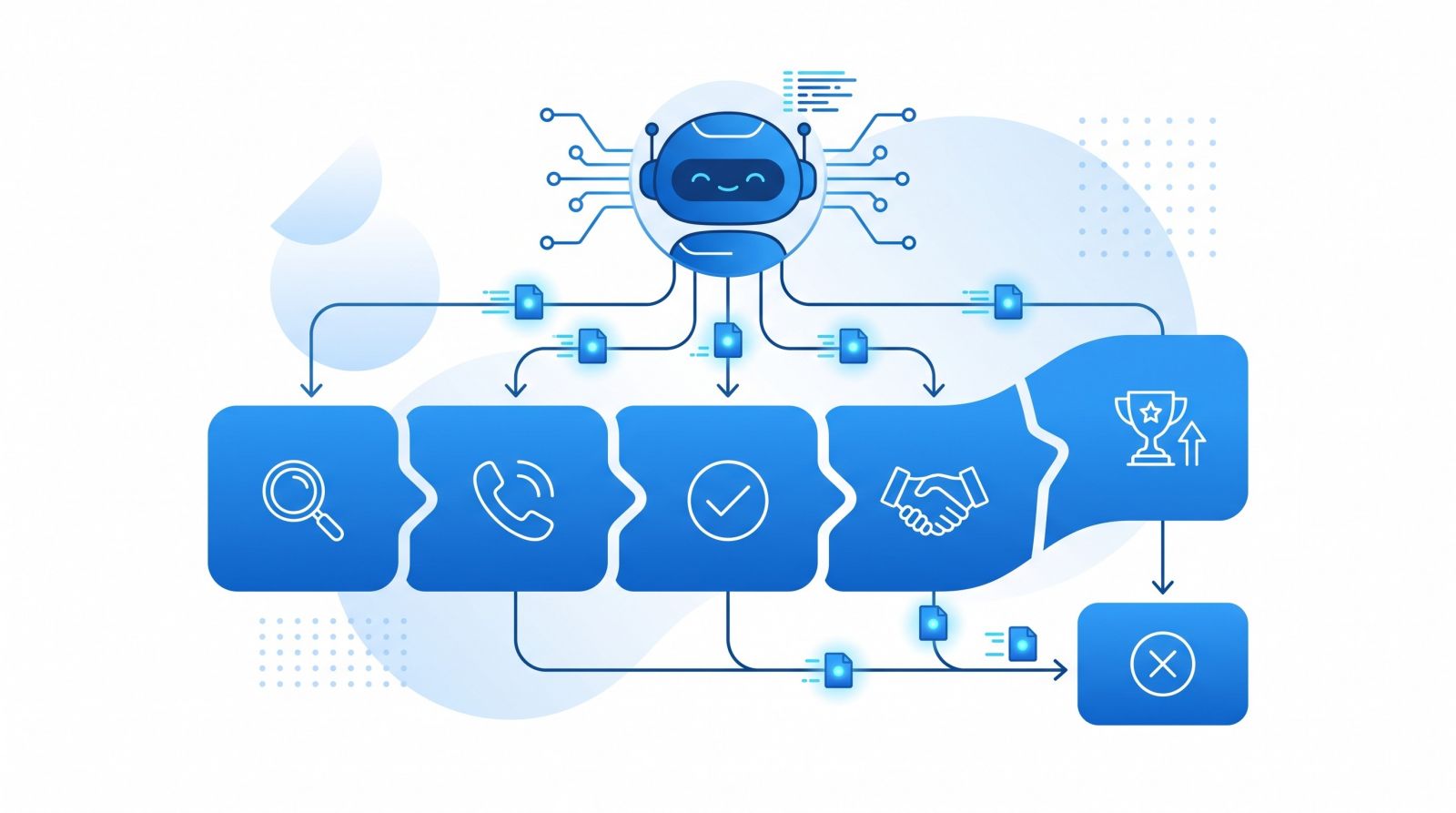 Сценарии работы AI-агентов в продажах — квалификация лидов и заполнение CRM