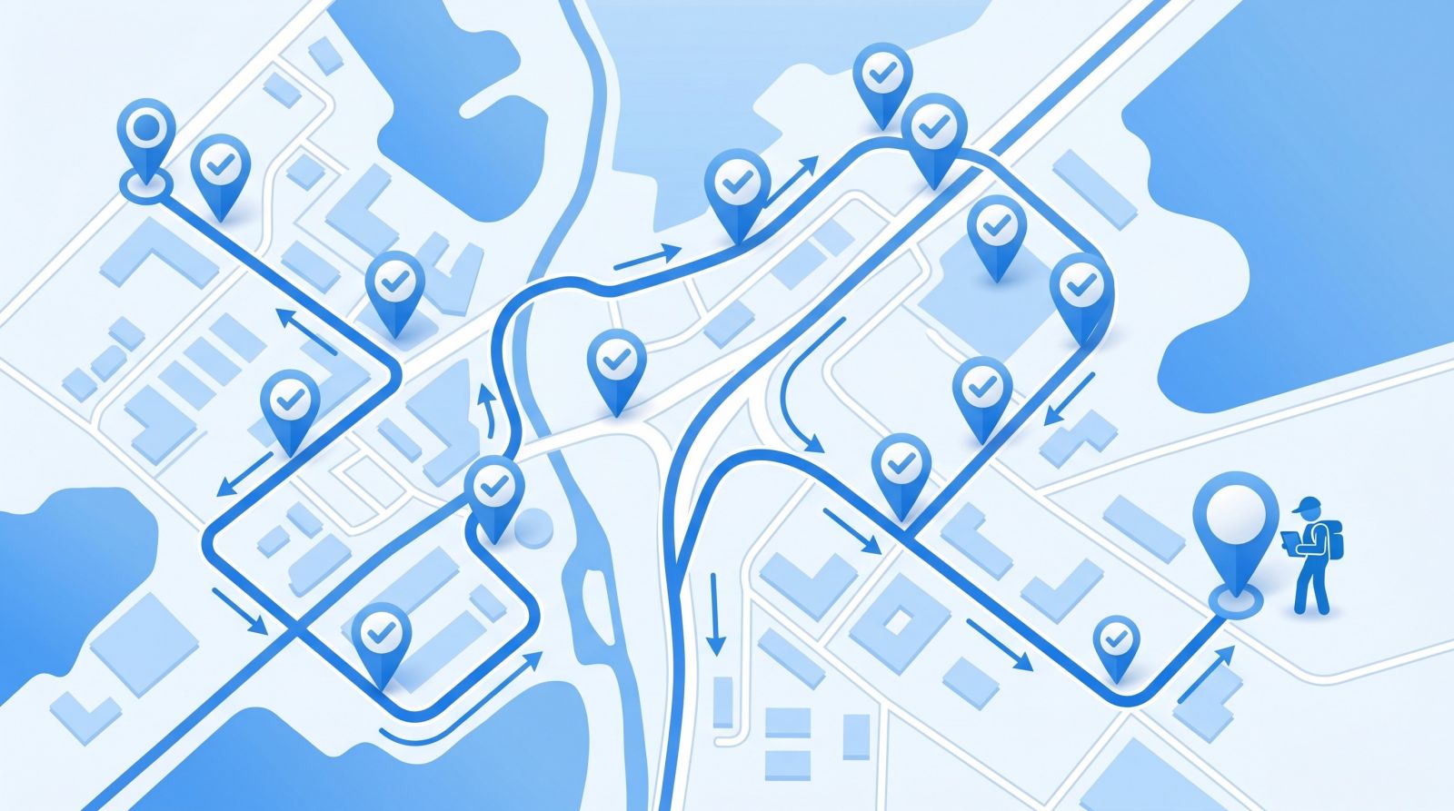 Гео-отметки визитов в Check-in 2.0 — контроль выездных и розничных команд